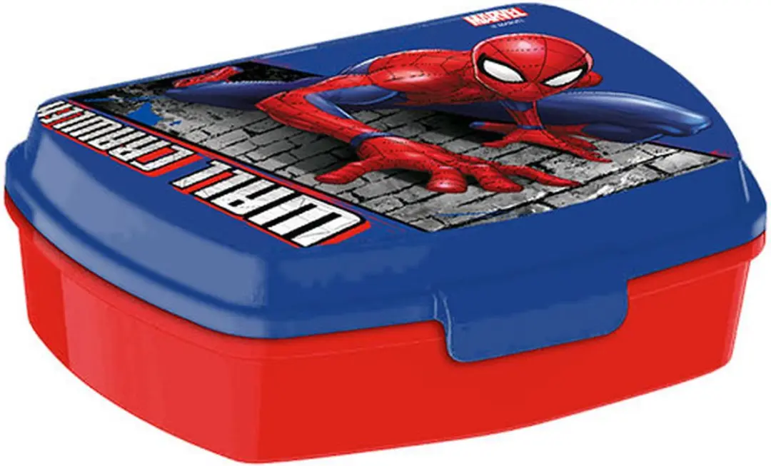 Marvel Spiderman Lunchset - 2-delig Blauw/Rood