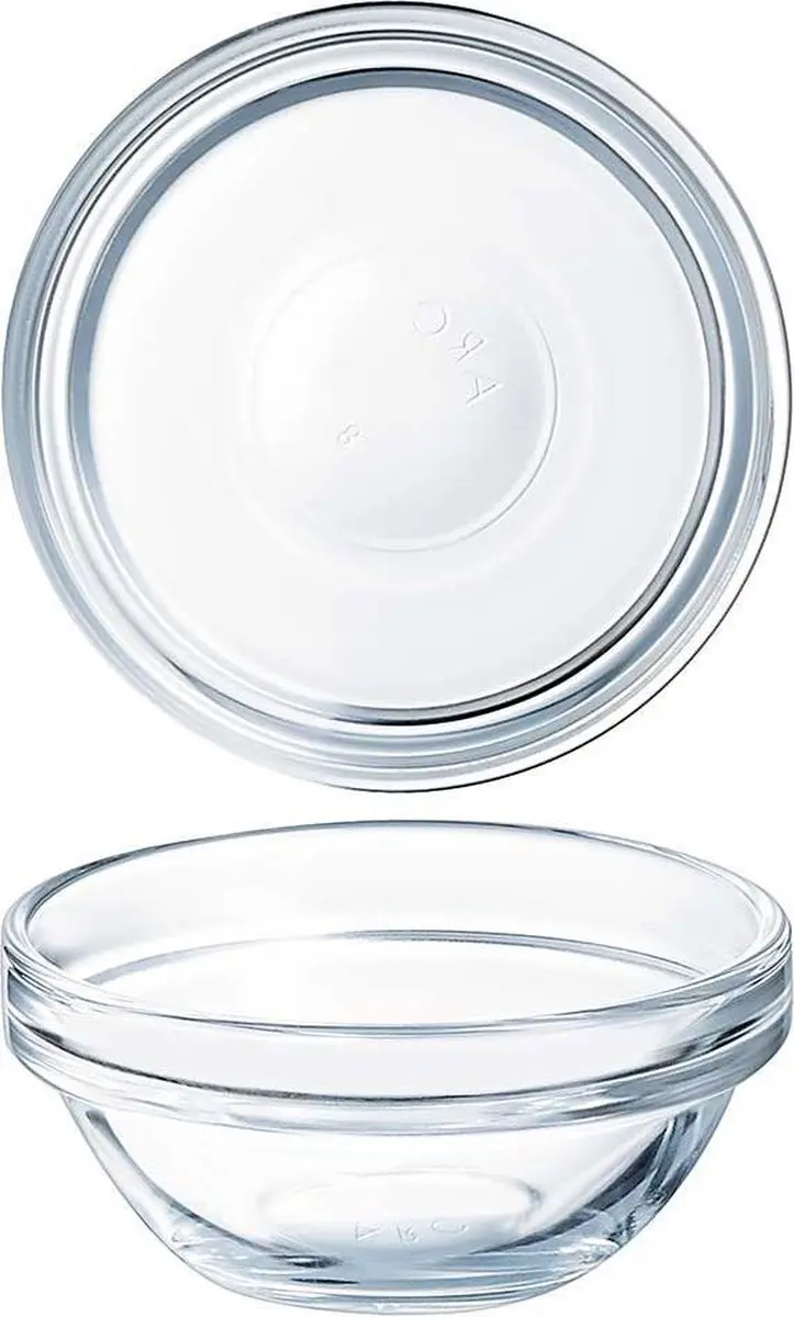 Arcoroc FB915 Dipschalen 6cm - Transparant - 6 Stuks
