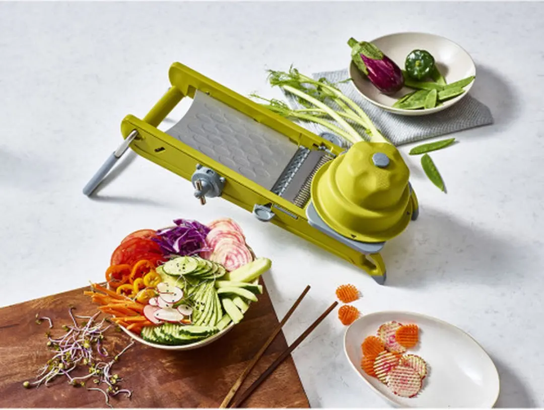 DeBuyer Mandoline Swing Plus Groen