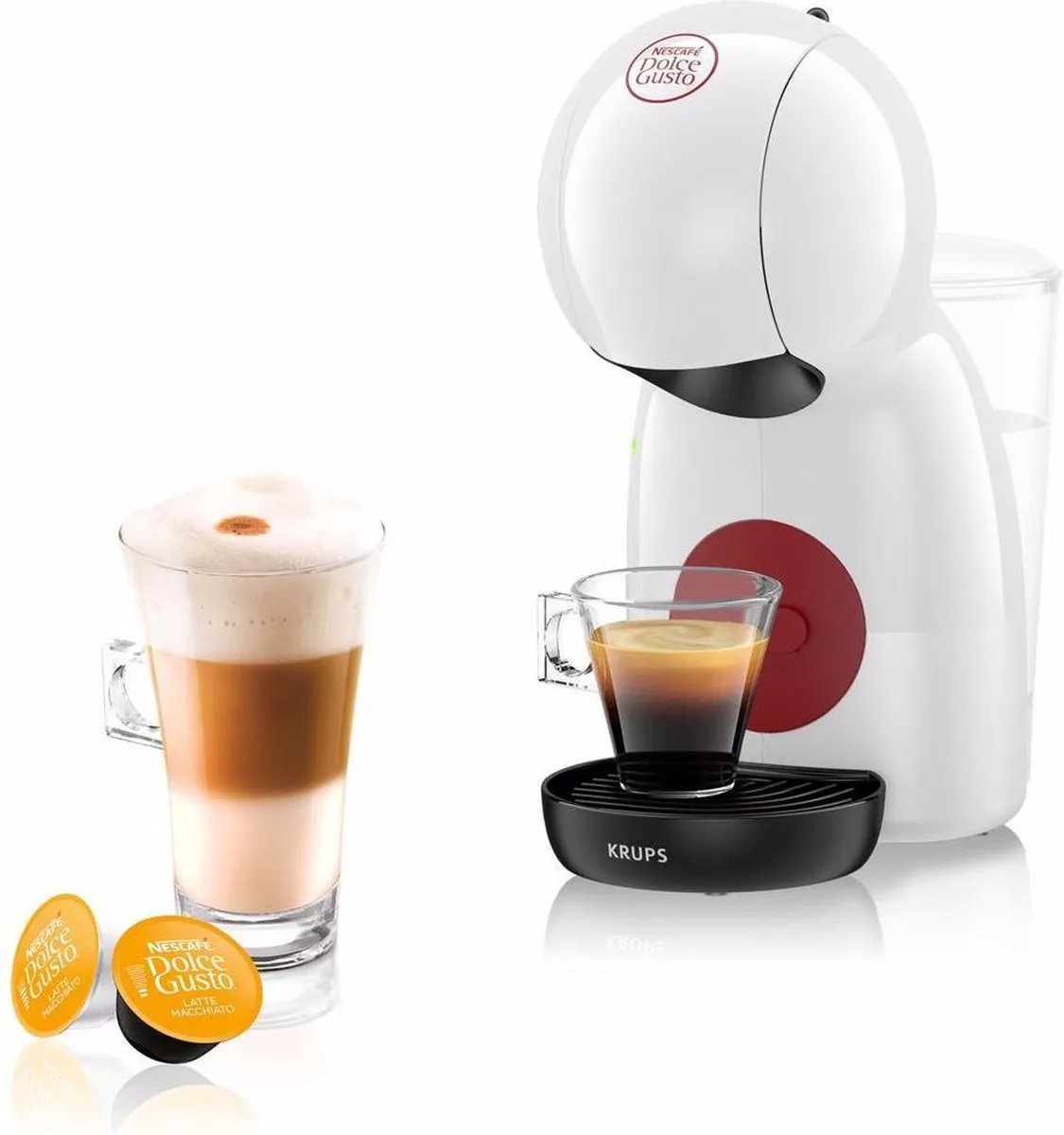 Krups NESCAFÉ Dolce Gusto Piccolo KP1A01K Koffiecupmachine - Wit