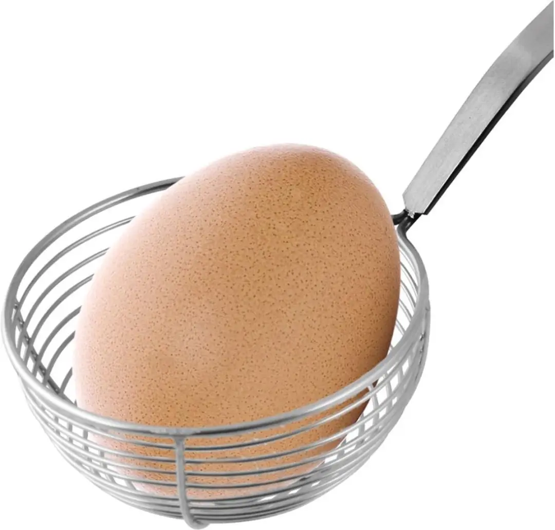 Fackelmann Chinese Fondue Schepnet 29cm - Roestvrij staal/Zwart