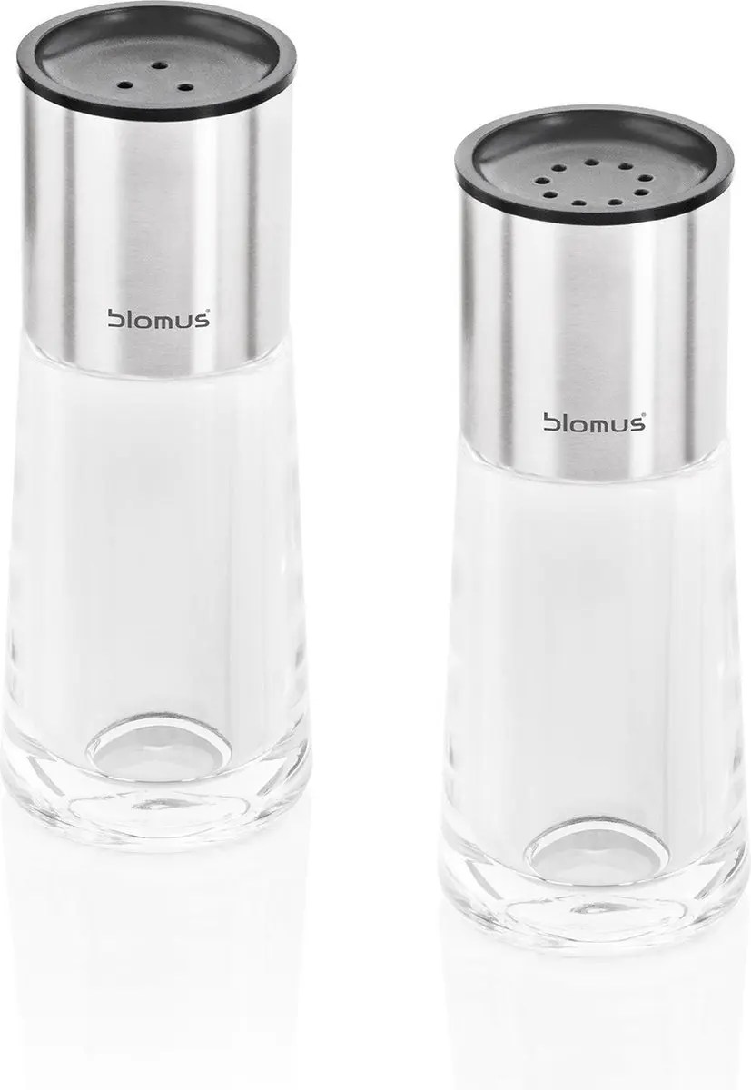 Blomus Perea Peper- & Zoutstel 38cm - Zilver