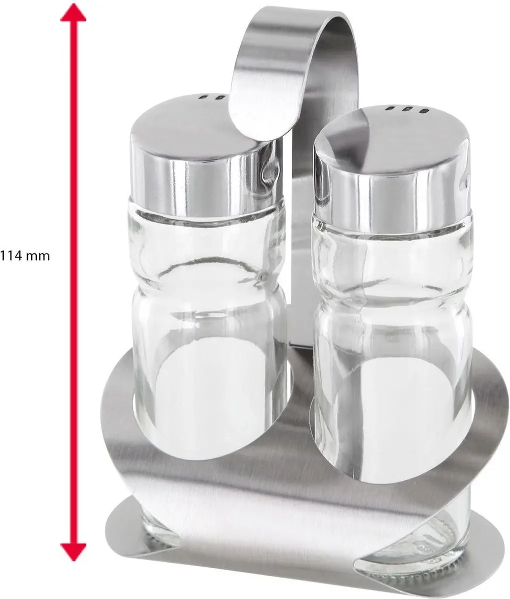 Westmark Peper- en Zoutstel 3-delig 65022260 - 2 Stuks