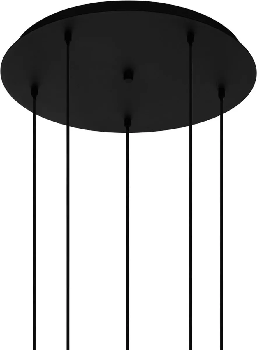 Eglo Perpigo Hanglamp GU10 - 3 Lichtpunten - Zwart/Wit
