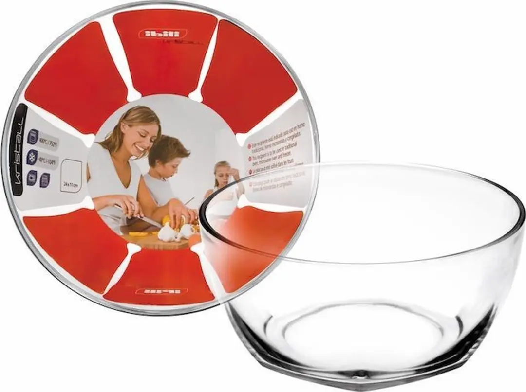 Ibili Glazen Schaal Rond 24cm