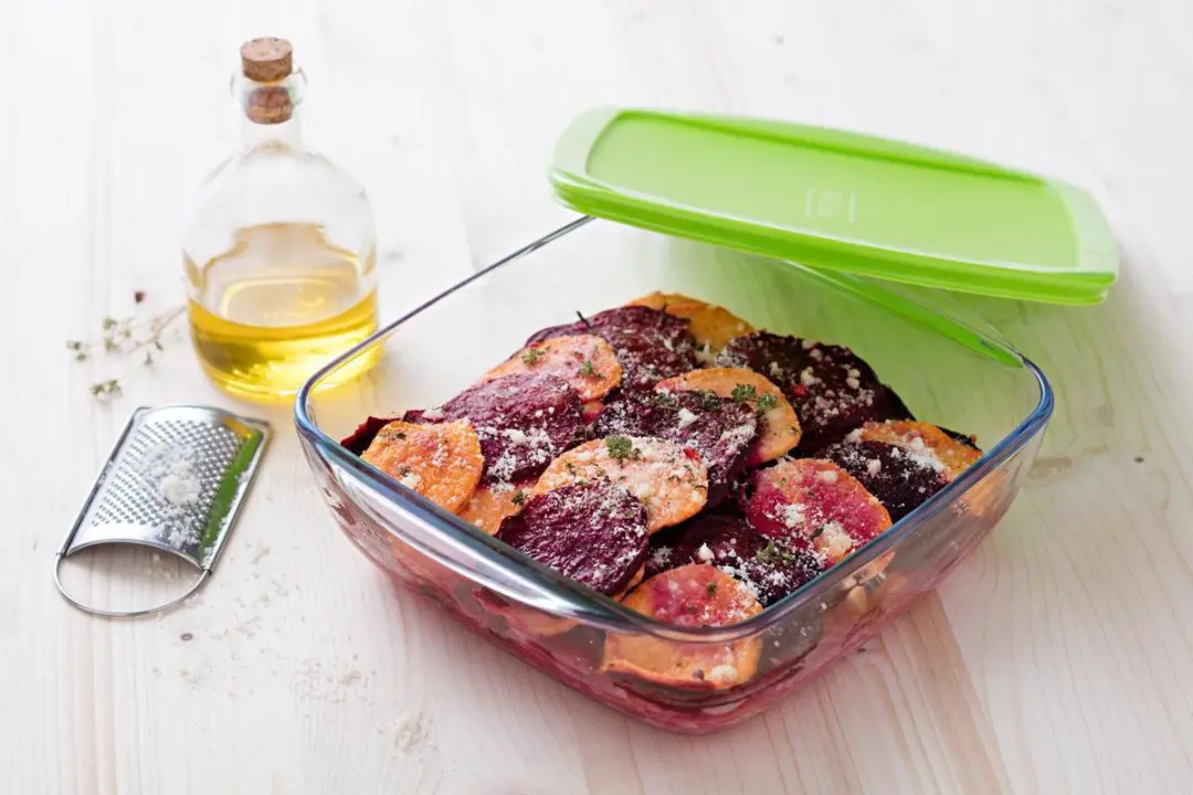 Pyrex Cook en Store 1L Vierkant - Transparant