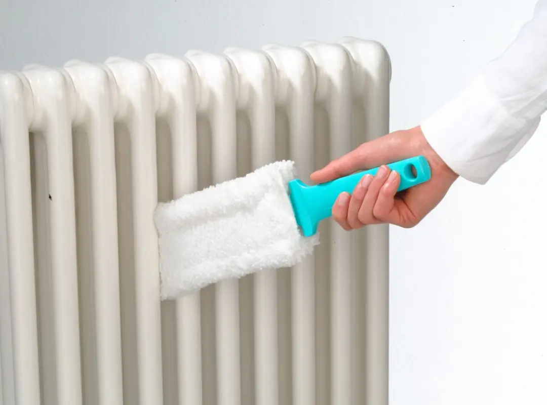 Leifheit Duster Flat Radiatorreiniger - Groen/Wit