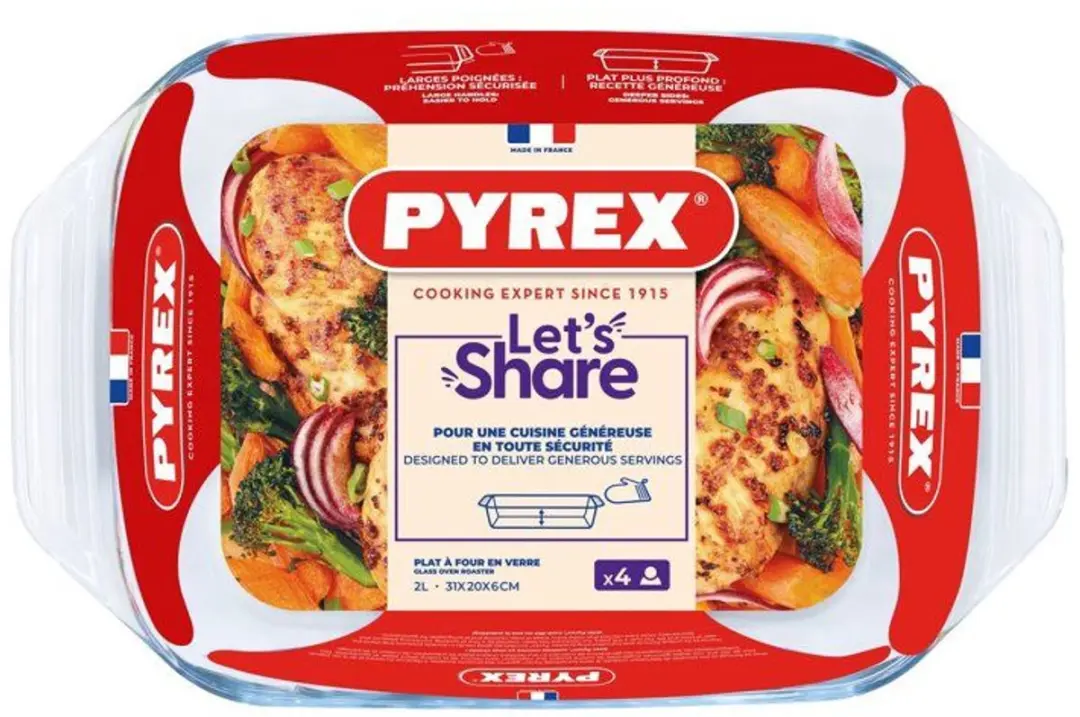 PYREX Ovenschaal 2,2L 31x20cm - Multi