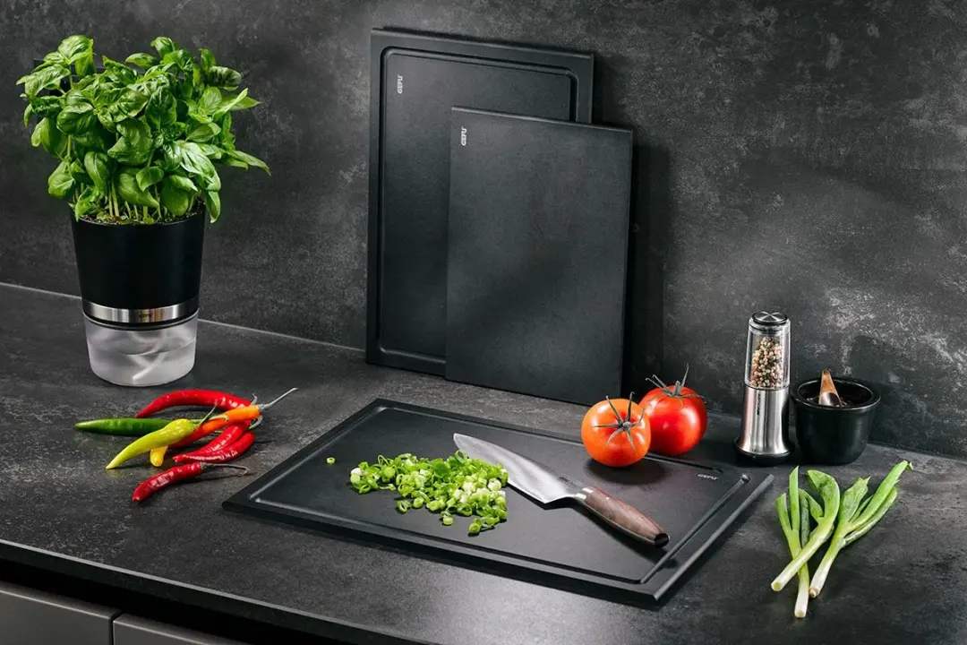 GEFU SLIZE Snijplank Medium 37x25cm - Antraciet
