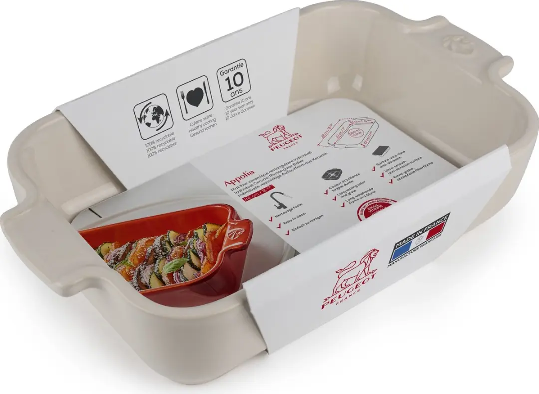 Peugeot Appolia Ovenschaal 22cm - Ecru
