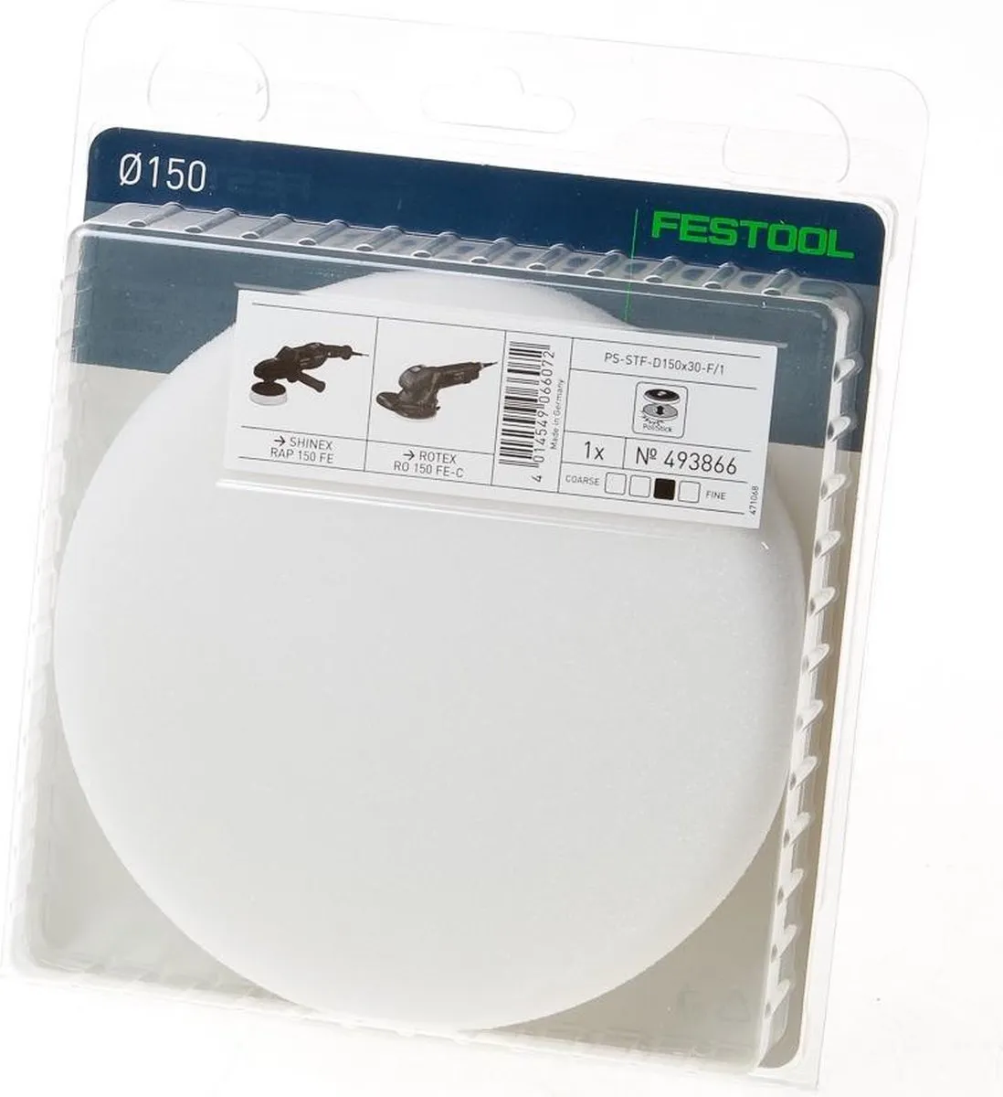 Festool Poetsspons PS STF D150x30 - 202377