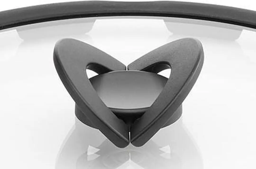Lagostina Ingenio Deksel 20cm - Zwart/Transparant