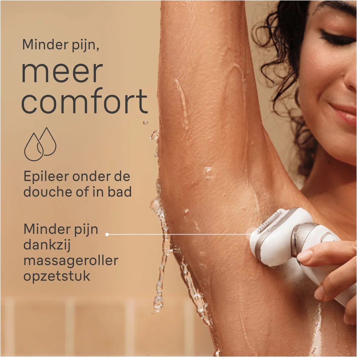 Braun Silk·épil 9 Flex BR2-225311 Epilator - Wit/Rose Titan