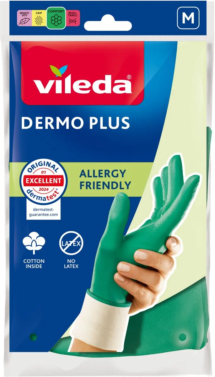 Vileda Dermo Plus Handschoenen Medium