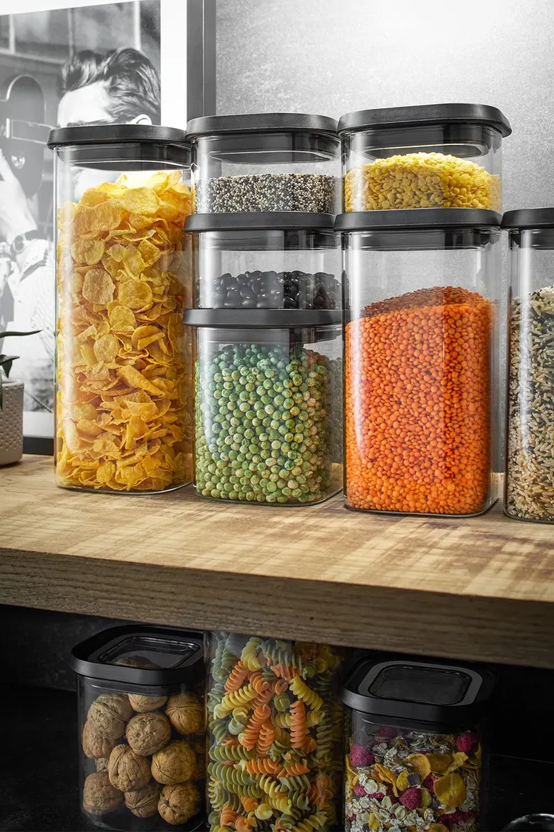 GEFU Vershoudbak PANTRY Glas - 1900ml - 2-delig