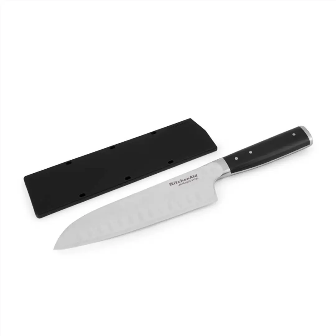 KitchenAid Santokumes 18cm - Zwart - afbeelding 6 van 6