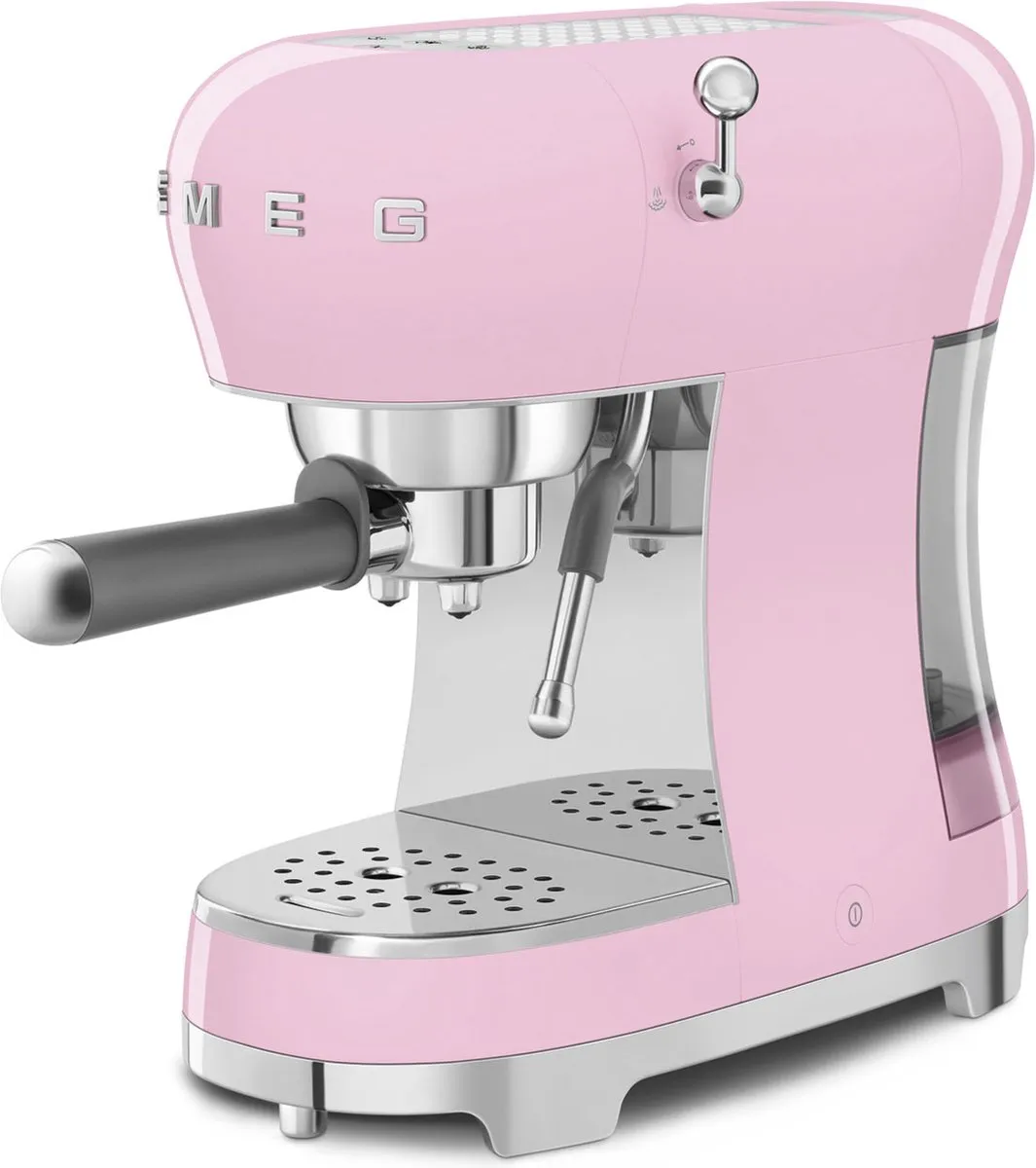 Smeg ECF02PKEU Handmatige Espressomachine - Roze