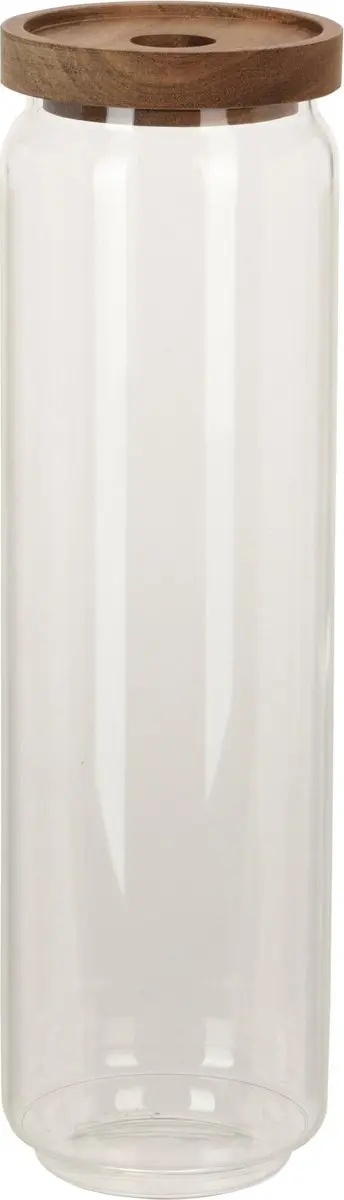 Excellent Houseware Voorraadpot Set 3x - 1500ml Glas