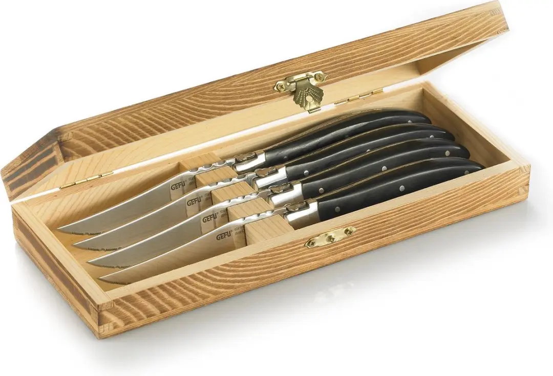 GEFU BASCO Steakmesserset 4-delig