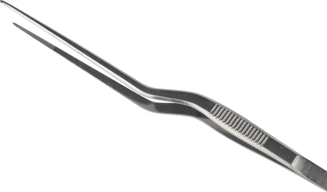 HENDI Offset Pincet 160mm - RVS - Vaatwasmachinebestendig