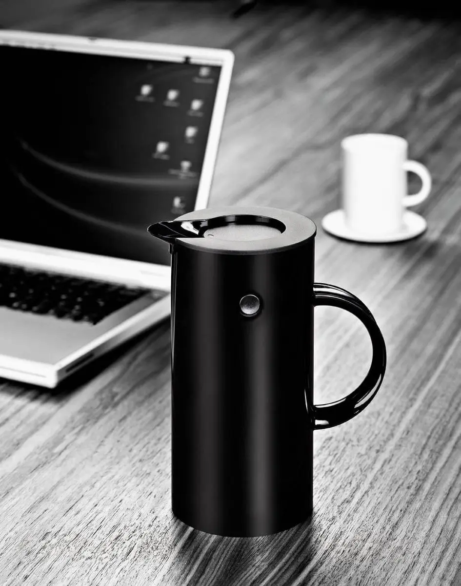 Stelton EM77 Thermoskan 0,5L - Zwart