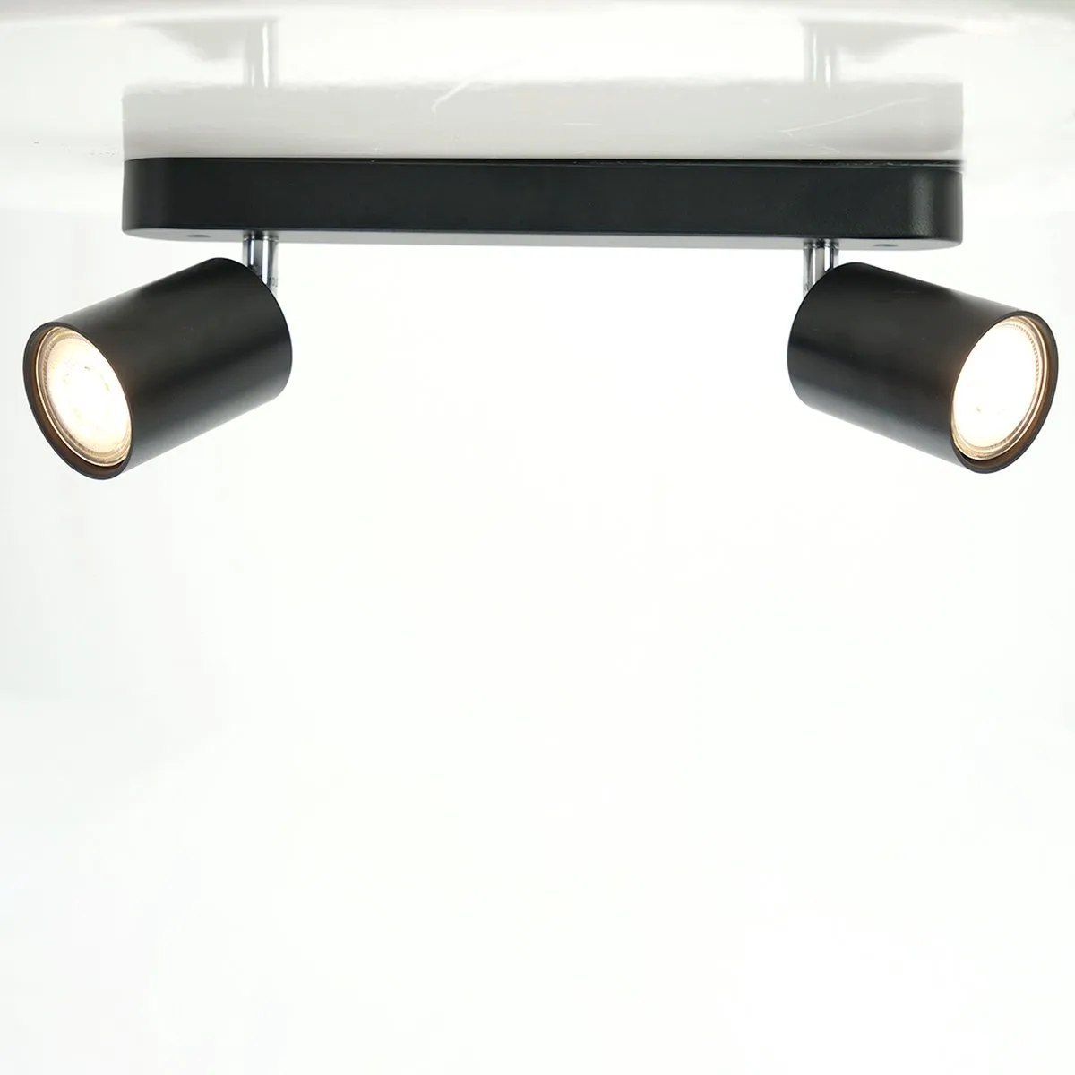Eglo Reciso-E Spot Plafondspot GU10 - 2x5W - Zwart