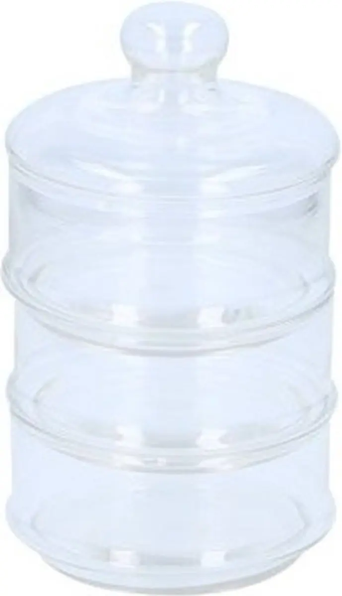 Alpina Bonbonniere Voorraadpot 2.6L - 12x23cm - Transparant