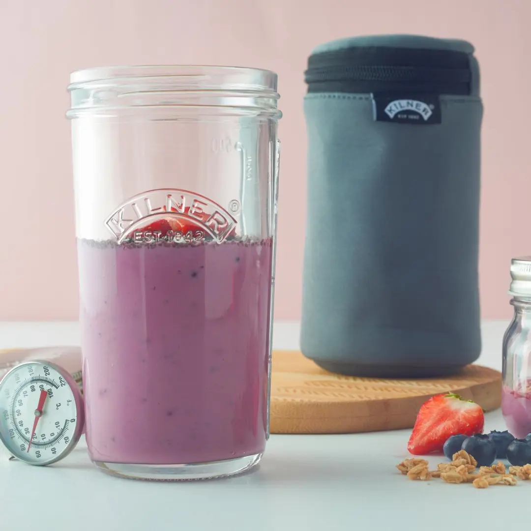 Kilner Yoghurtmaker RAY-0025-037 - 0.5L Glas - Incl. hoes & thermometer