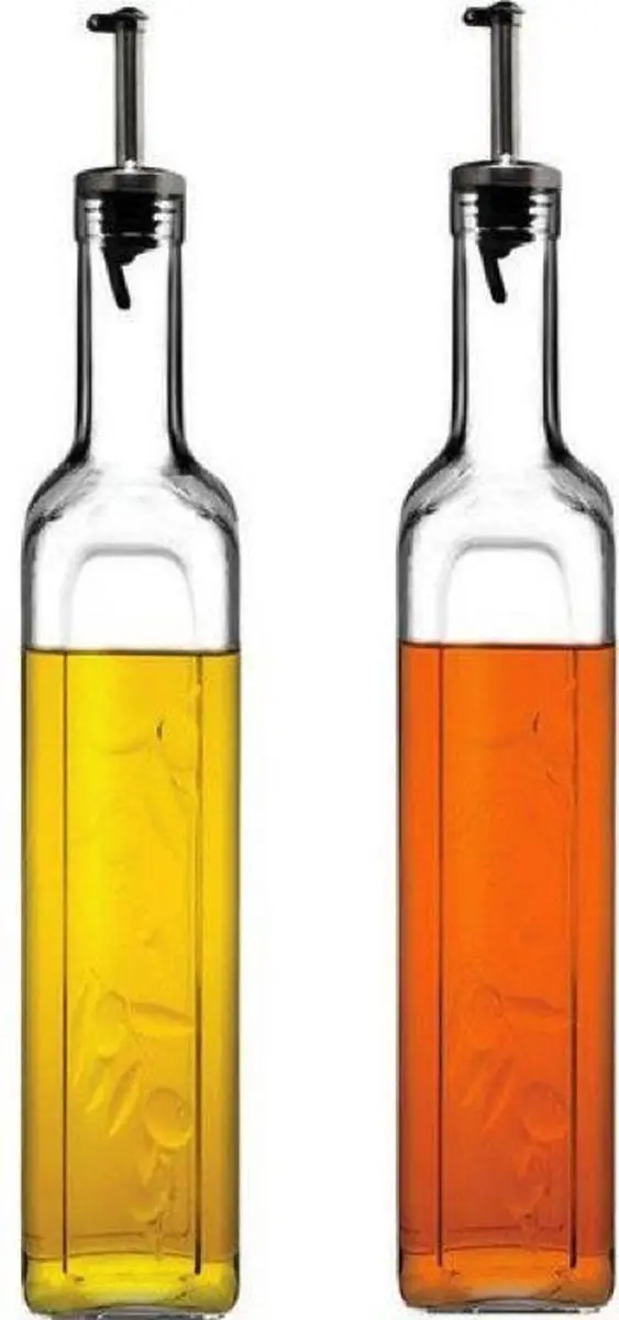 Pasabahce Homemade Olieflessen Set 2x500ml