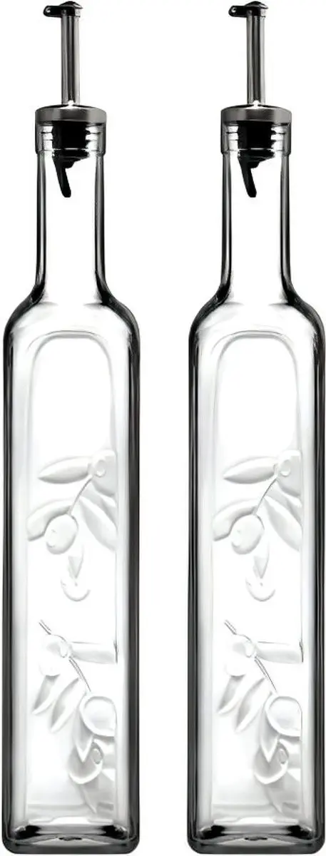 Pasabahce Homemade Olieflessen Set 2x500ml - 29cm