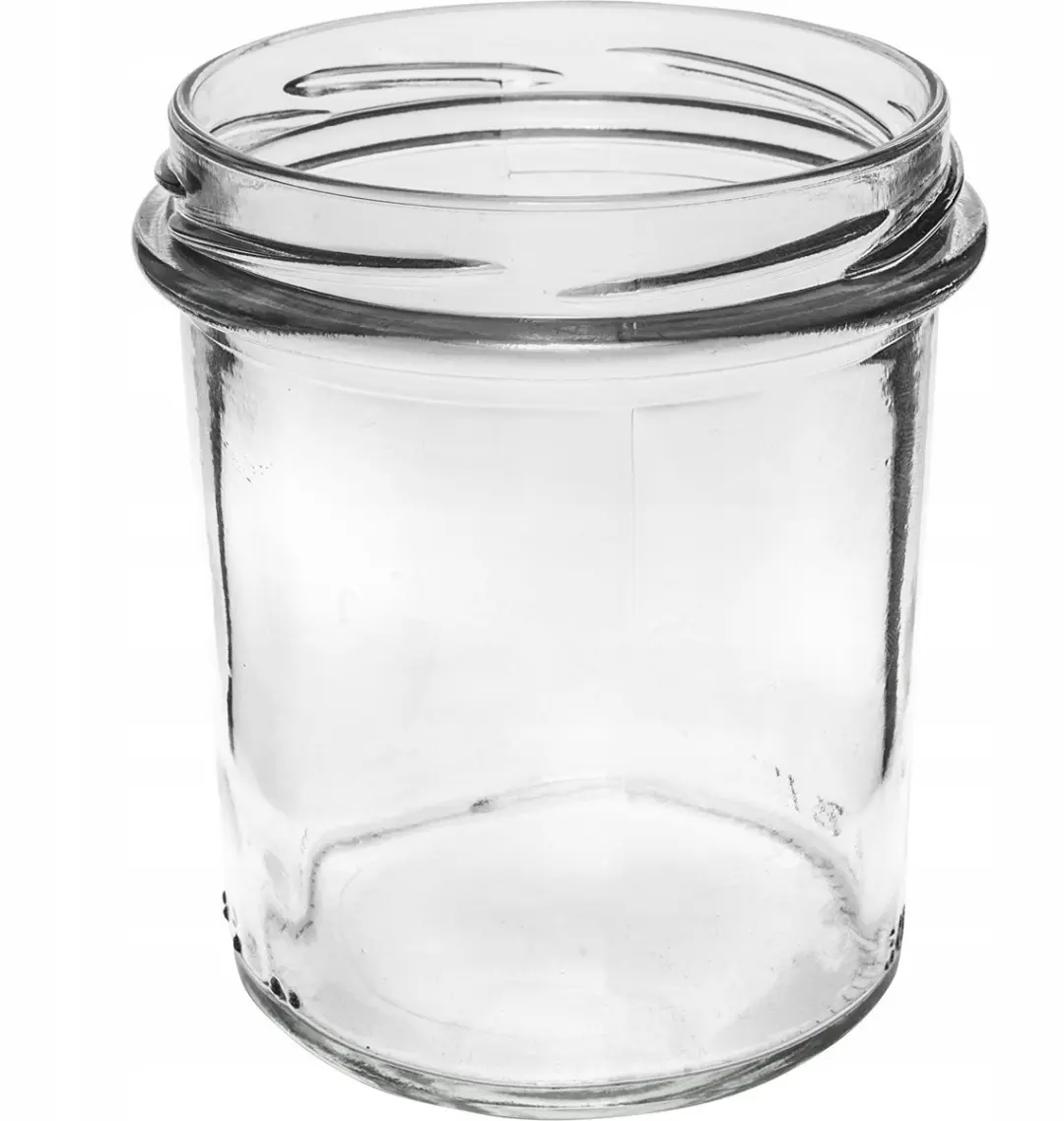 Browin Glazen Potten 346ml met Twist-Off Deksel - 6 Stuks