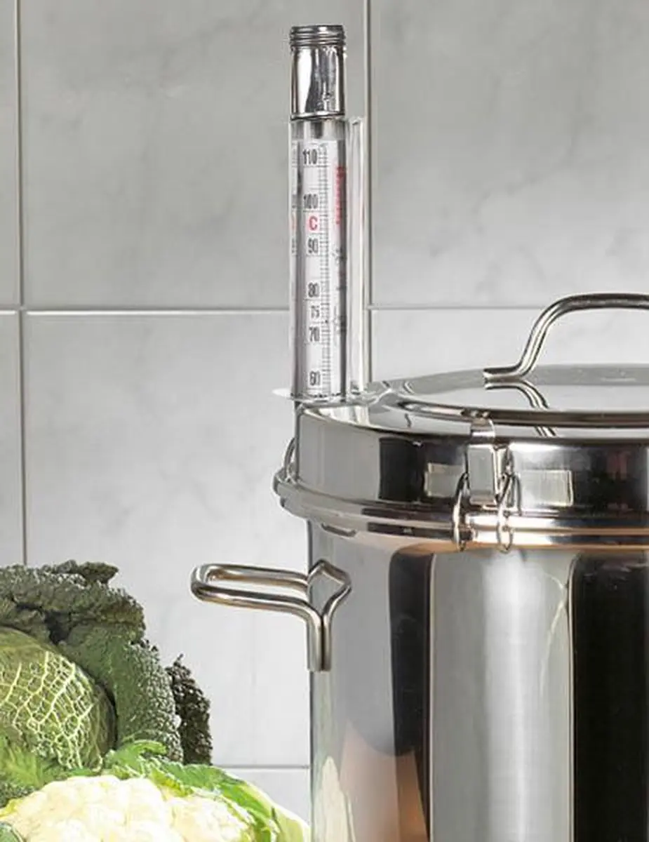 Westmark Inmaakthermometer 40762270 - 60-120°C - 42 cm - Zilver