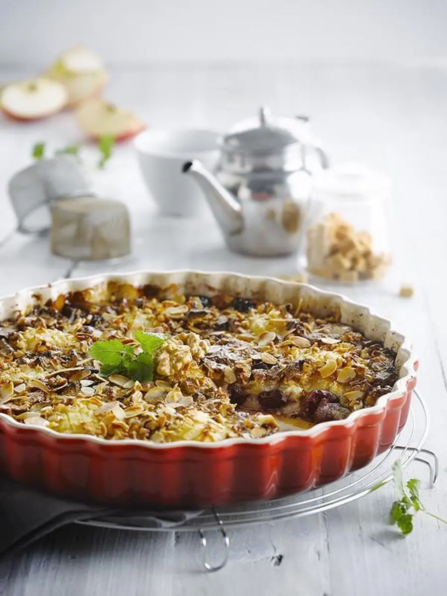 Le Creuset Heritage Taartvorm - 24cm - Kersenrood - afbeelding 2 van 4