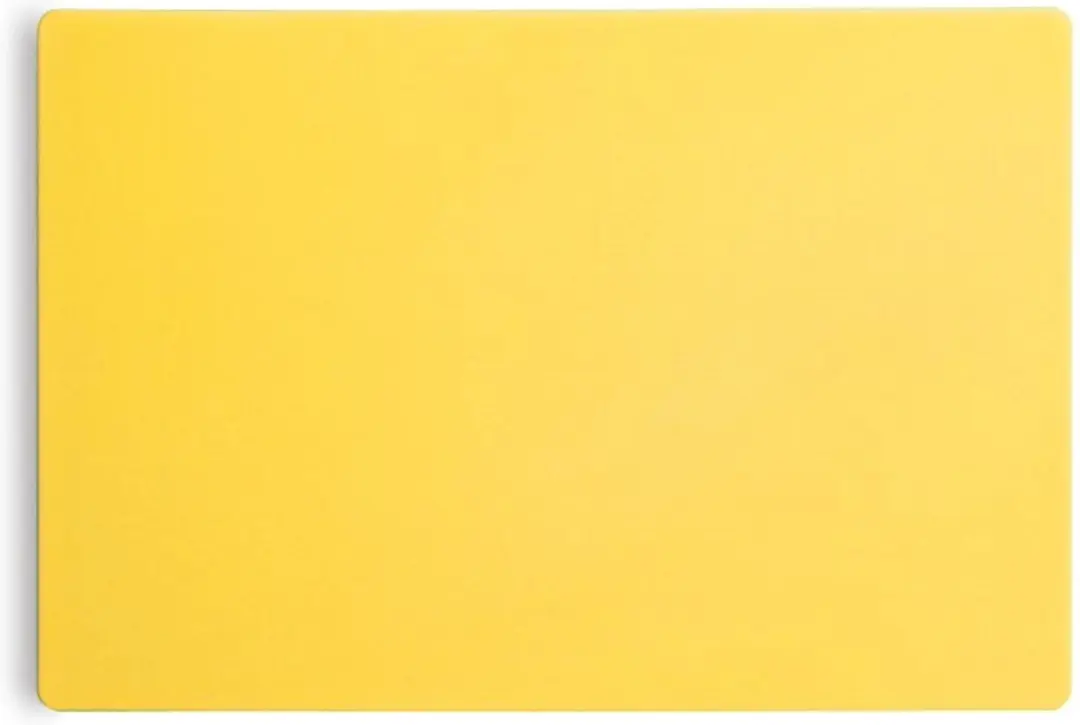 Hendi HACCP Snijplank Geel HDPE 60x40cm