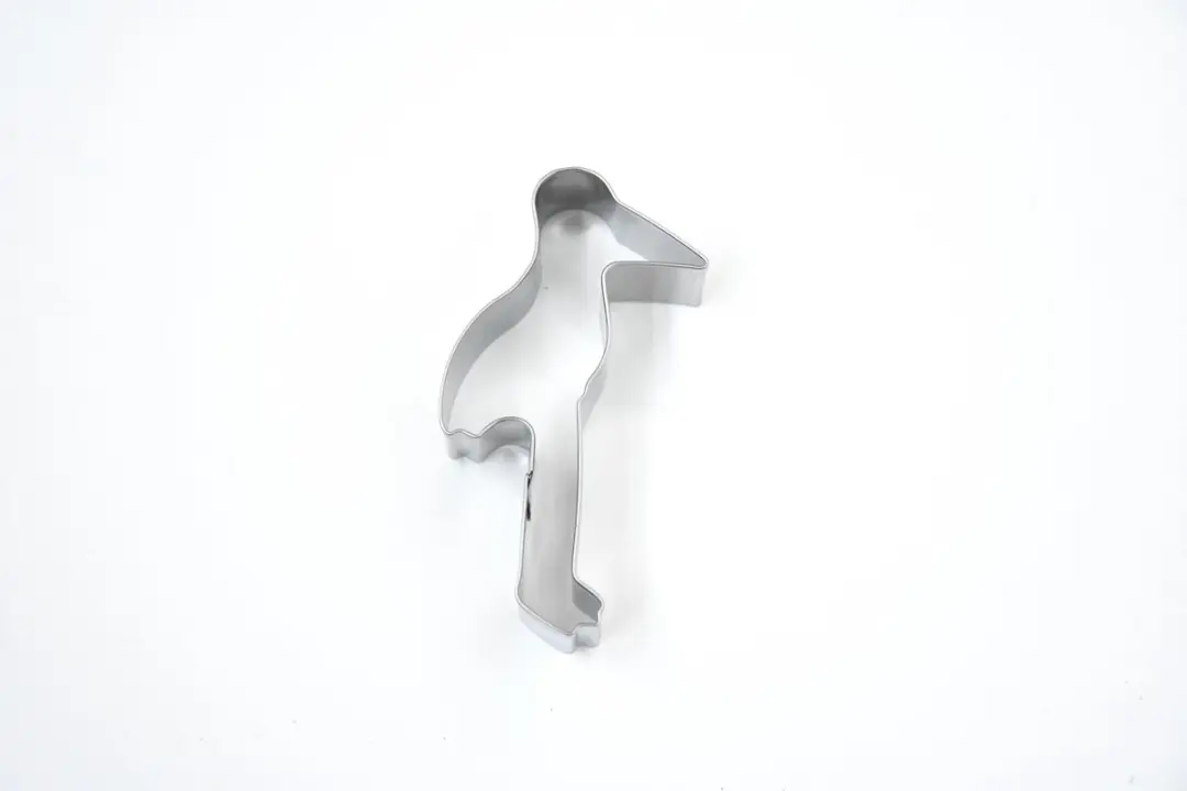 Patisse Ooievaar Uitsteekvorm 9cm - RVS Zilver