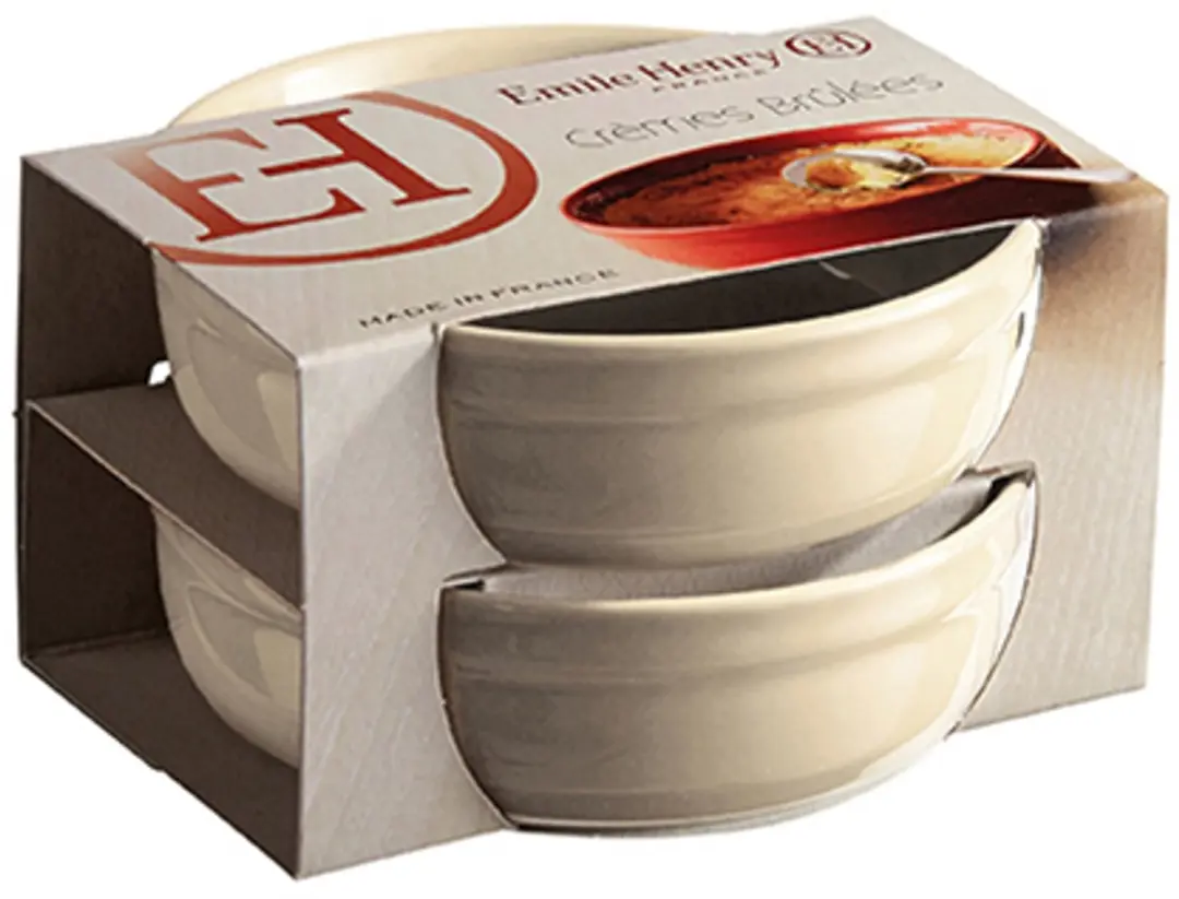 Emile Henry Crème Brûlée Schaaltjes 0.25L - 2 Stuks