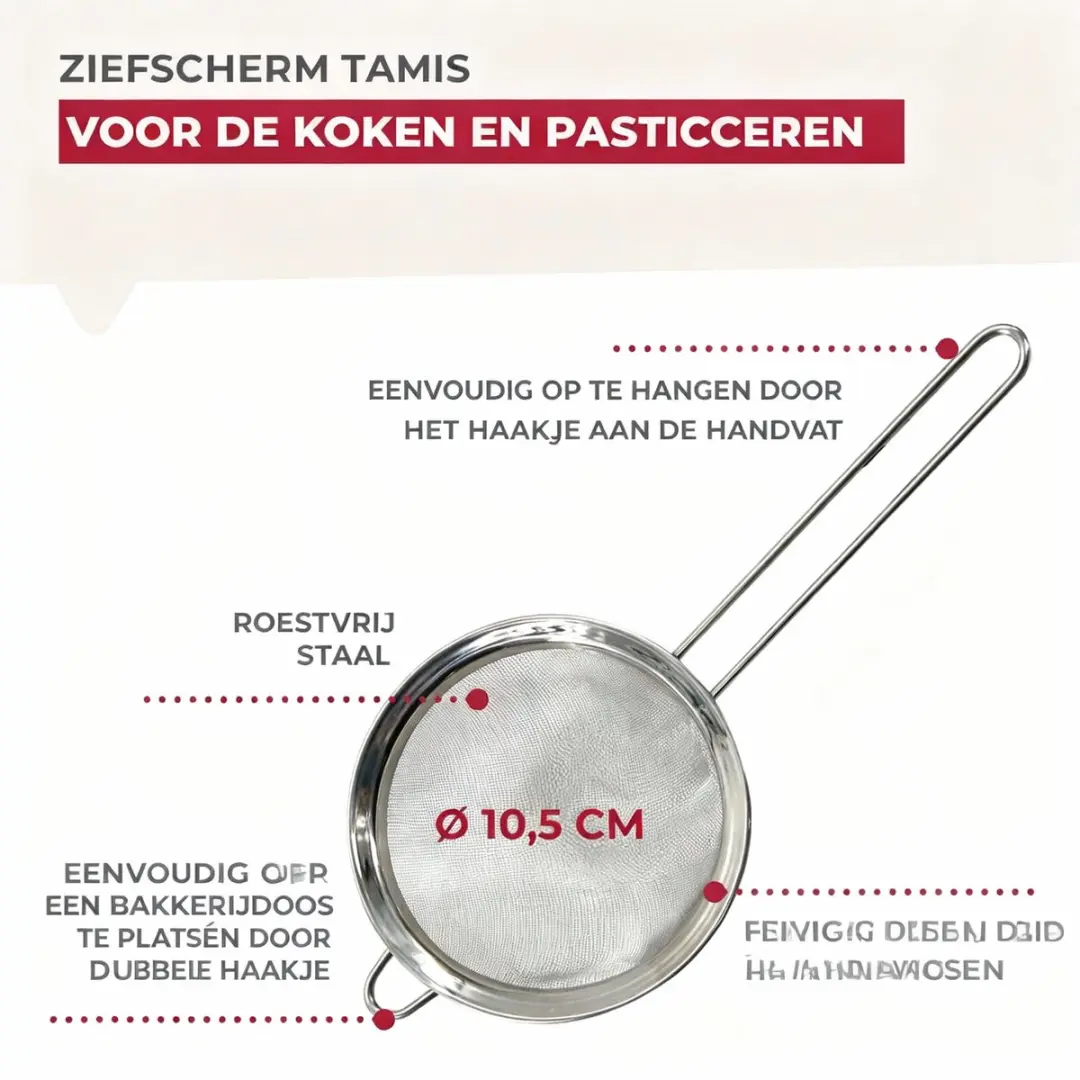 Fackelmann Chinees Vergiet 10,5 cm - RVS