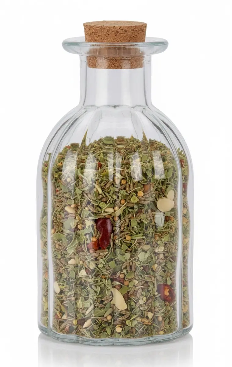 Excellent Houseware Kruidenpotjes Glas 280ml - 18 Stuks