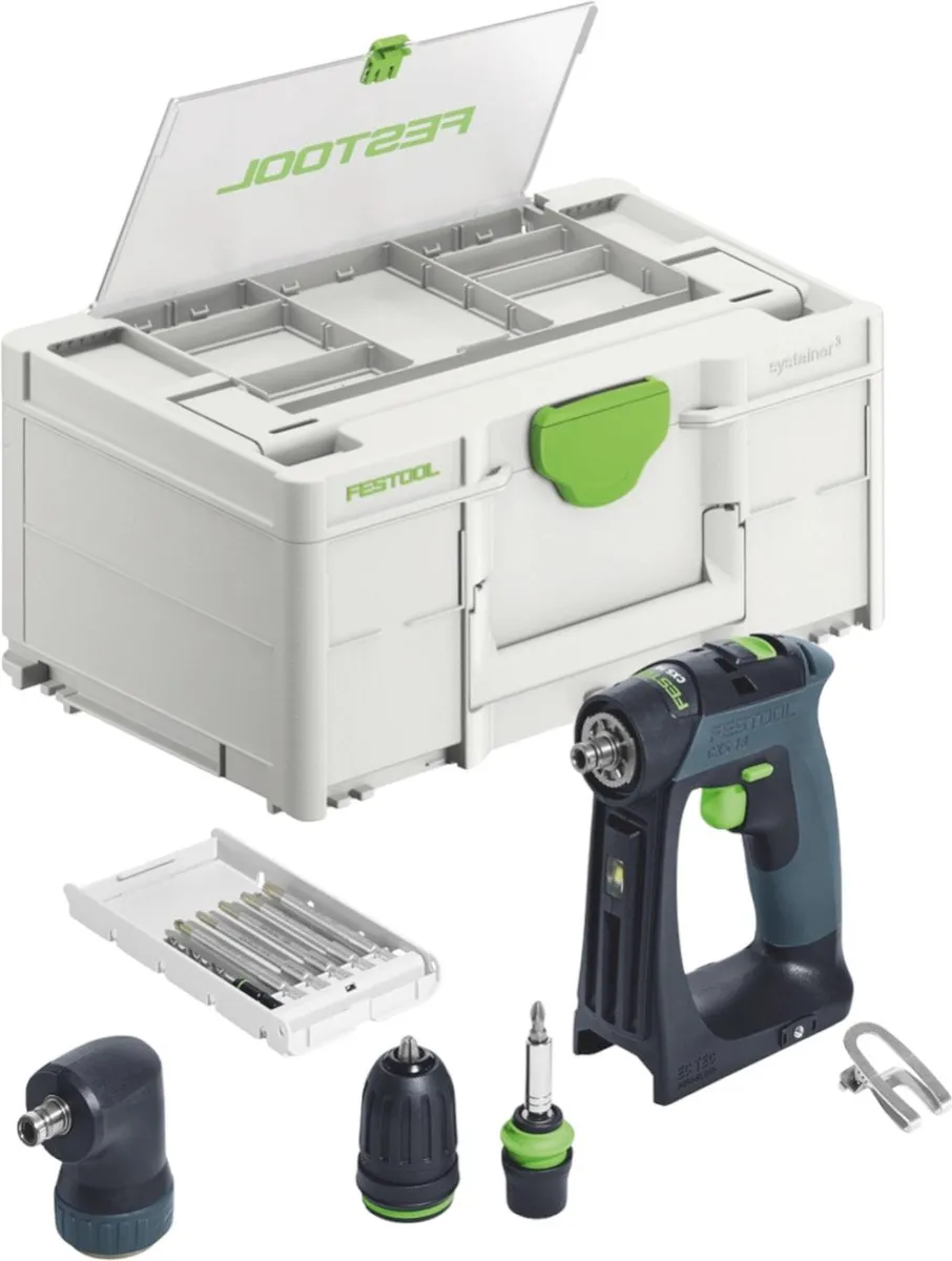 Festool CXS Basic 577333 Accuschroefboormachine 18V - 40Nm - 13 standen - afbeelding 6 van 6