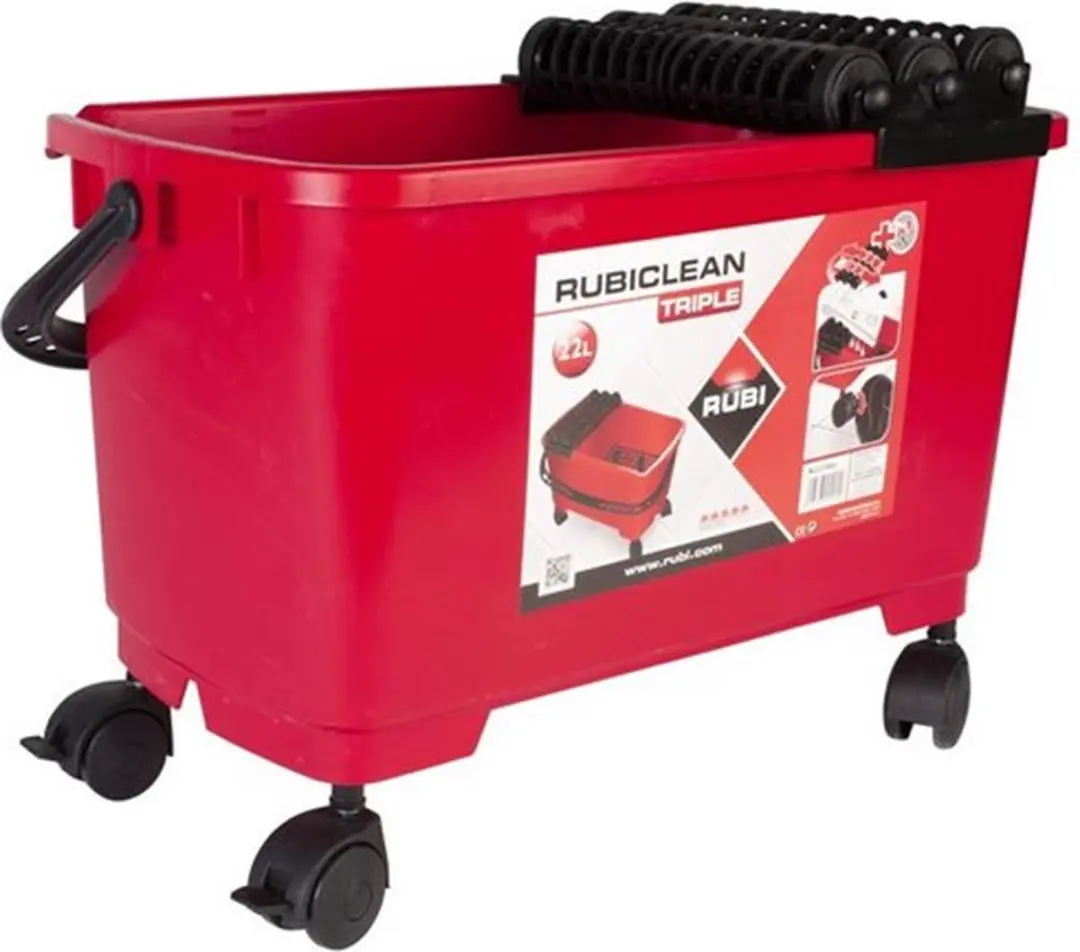 Rubi Rubiclean SuperPro Washboy Triple 21995 - 23L - Rood