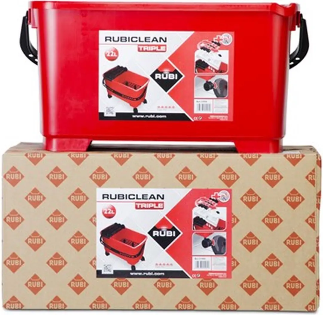 Rubi Rubiclean SuperPro Washboy Triple 21995 - 23L - Rood