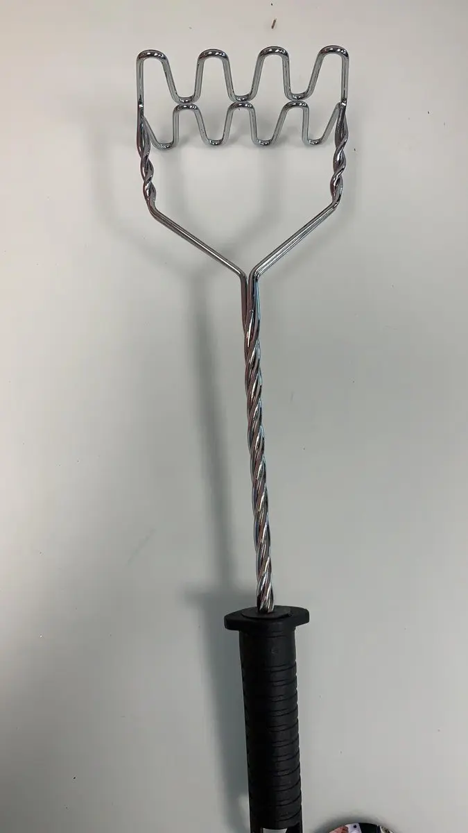 Excellent Houseware Aardappelstamper 31cm - RVS/Kunststof