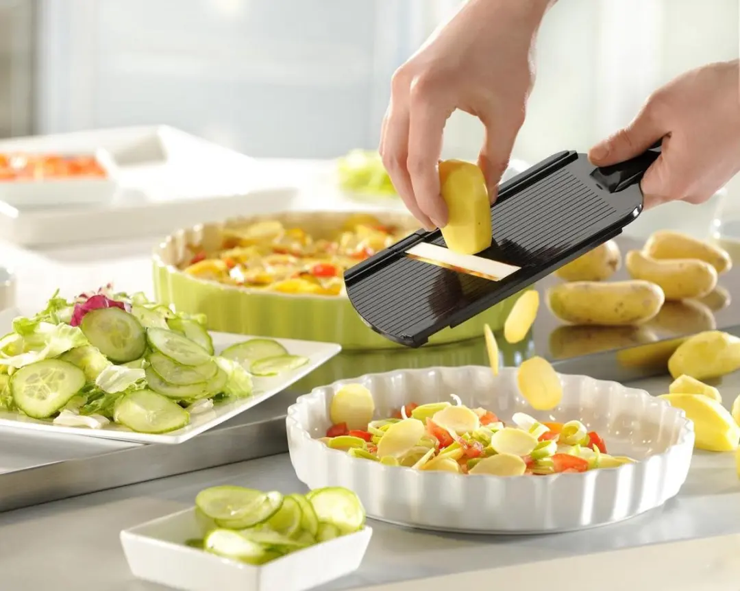 GEFU TALIO Mandoline Keramisch - Zwart - 4006664504003
