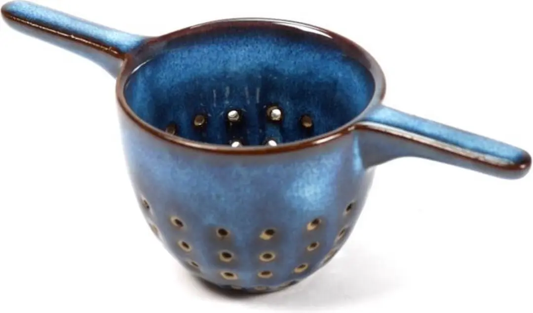 Serax Pascale Naessens Pure Theezeef 14x6cm - Donkerblauw