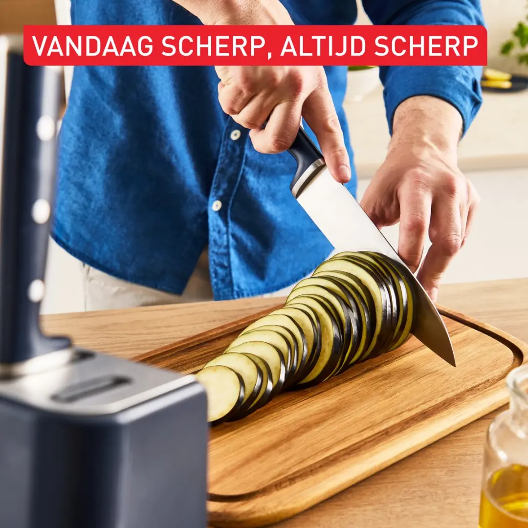 Tefal EverSharp K297S244 Koksmes Blok - 5 Messen 20cm - Zelfslijpend - afbeelding 6 van 6