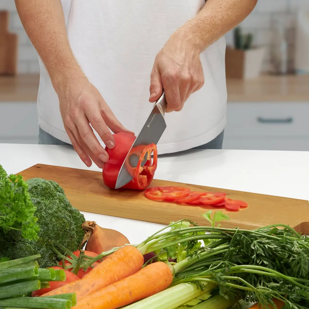 KitchenBrothers KB763 Messenset 16-delig - Hardhout - afbeelding 6 van 6