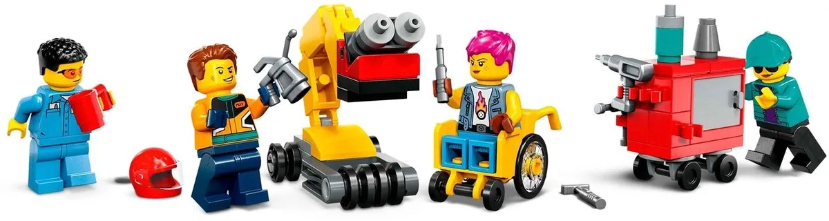 LEGO City Garage voor aanpasbare auto's 60389 - afbeelding 5 van 6