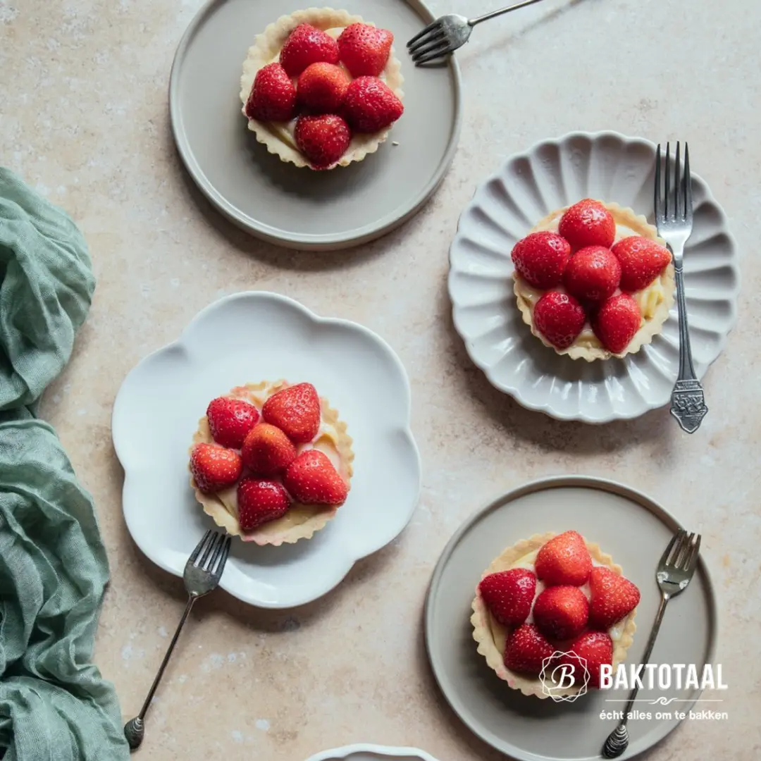 KitchenCraft Mini Bakvormpjes 10cm - Roestvrij Staal - 6 Stuks