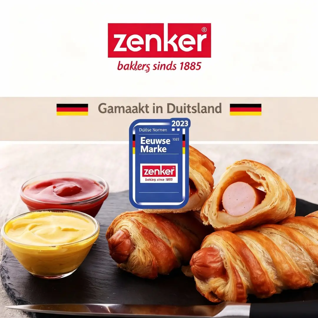 Zenker Cakevormen Buis 13cm - 4 Stuks Zwart