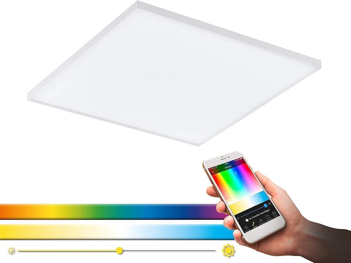 Eglo Crosslink TURCONA-C LED Paneel Plafondlamp 45x45cm